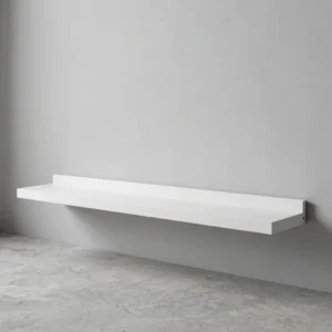 White Oak Floating Shelf